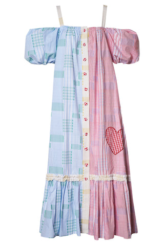 karavan clothing fashion spring summer 26 nai collection cassie dress lilac red botches