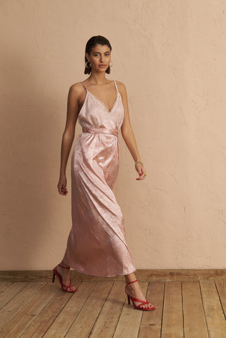 karavan clothing fashion spring summer 25 krvn colette dress nude pink