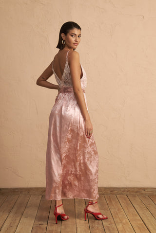 karavan clothing fashion spring summer 25 krvn colette dress nude pink
