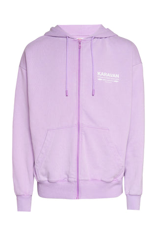 karavan clothing fashion spring summer 26 men nai collection diego zip hoodie lilac