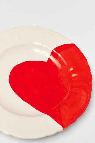 Dinner Plate (Heart)