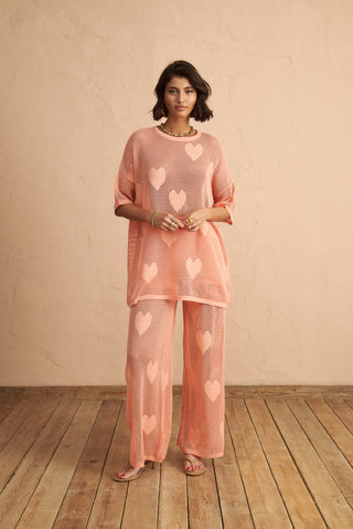 karavan clothing fashion spring summer 25 krvn zoe knitted top quartz pink