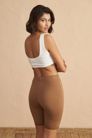 karavan clothing fashion spring summer 25 krvn enzo shorts chocolate