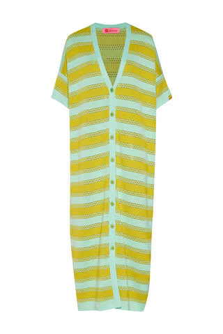 karavan clothing fashion spring summer 26 nai collection esther knitted dress lime