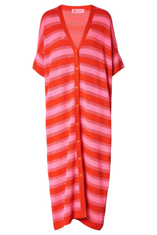 karavan clothing fashion spring summer 26 nai collection esther knitted dress candy pink