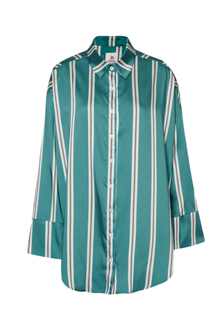 karavan clothing fashion fall winter 25 homecoming homeware collection brown stripes shirt