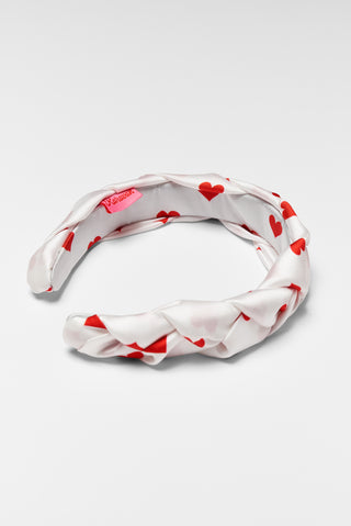 Mamou Headband (Polka Hearts)