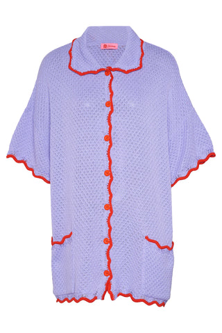 karavan clothing fashion spring summer 26 nai collection hilary knitted shirt lilac