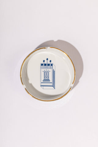 Porcelain Ashtray (Hotel Καραβάνι)