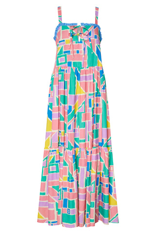 karavan clothing fashion spring summer 26 nai collection isabel dress mint lilac ivory shapes