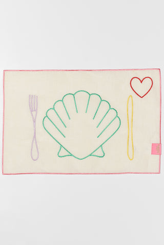 Shell Placemat (Pink)