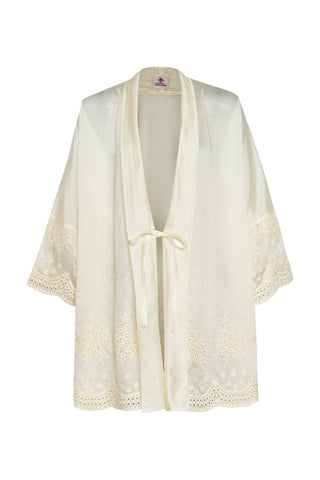 karavan clothing fashion planet homeware spring summer 26 nai collection lace kimono ivory