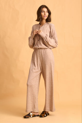 karavan clothing fashion fall winter 25 homecoming homeware collection leisure jumpsuit brown