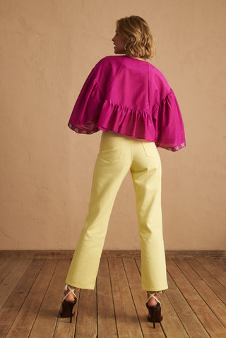 karavan clothing fashion spring summer 25 macy top magenta