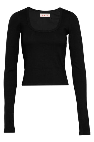 karavan clothing fashion krvn spring summer 26 nai collection magda top black