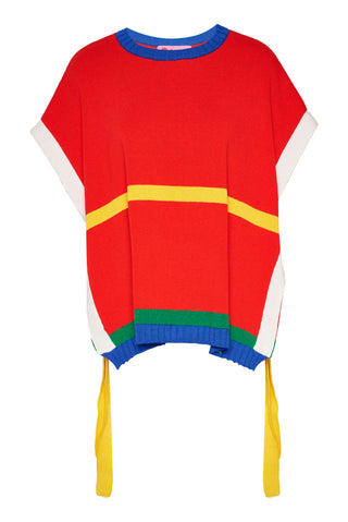 karavan clothing fashion spring summer 26 nai collection mary knitted vest red