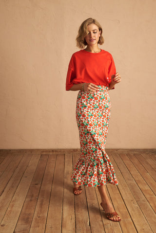 karavan clothing fashion spring summer 25 melania skirt strawberries