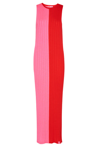 karavan clothing fashion spring summer 26 nai collection mindy knitted dress candy pink red