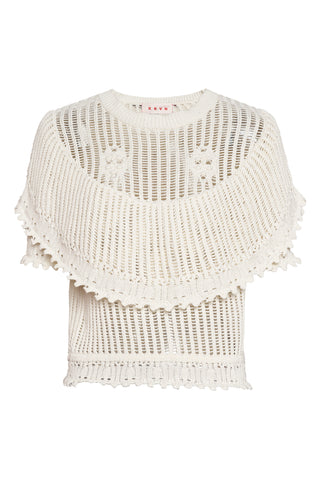 karavan clothing fashion spring summer 26 krvn nai collection mirriam knitted top ivory