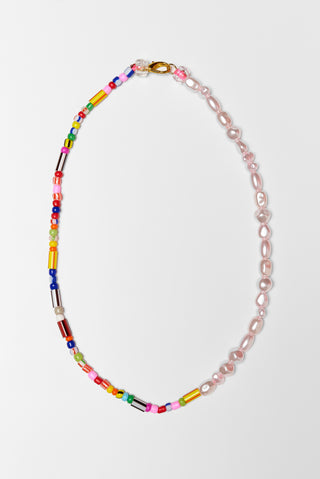 Beads Necklace (Pearl)