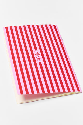 Notebook (Pink/Red)