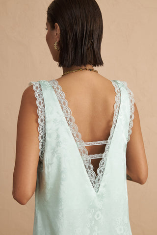 karavan clothing fashion spring summer 25 krvn orietta dress light mint