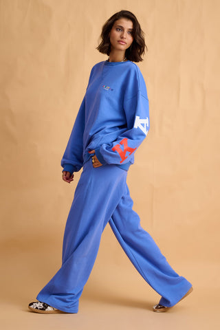 karavan clothing fashion fall winter 25 homecoming collection misty sweatpants blue