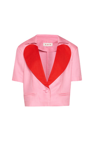 karavan clothing fashion spring summer 26 nai collection penny blazer pink