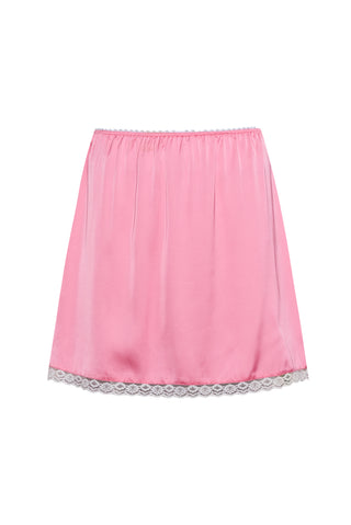 karavan clothing fashion planet homeware spring summer 26 nai collection mini satin skirt pink