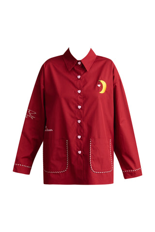 karavan clothing planet homeware collection fall winter 24 25 pyjamas set pink burgundy