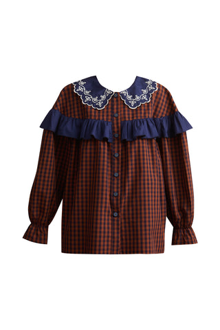 Pyjamas Set (Brown Check)