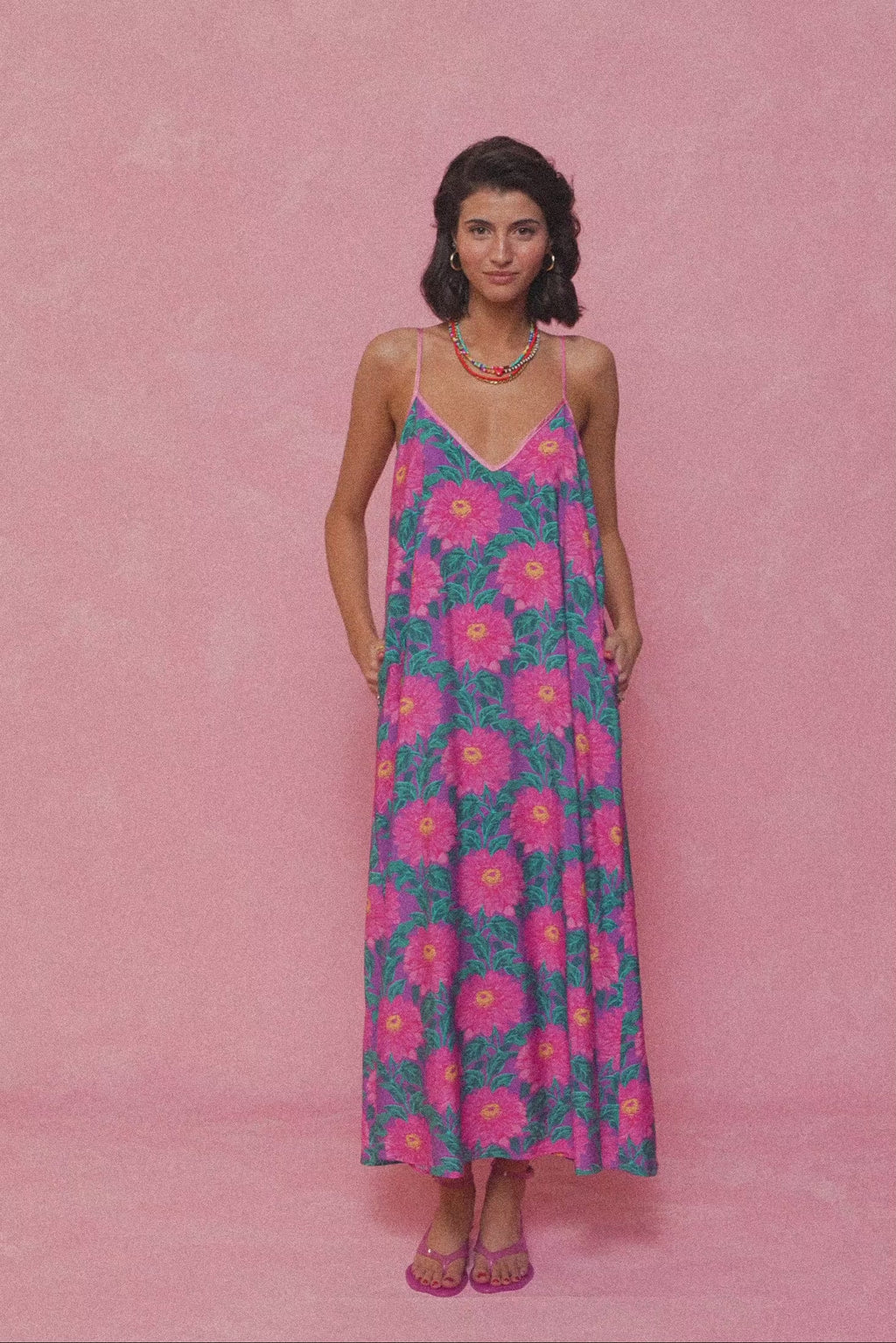 karavan clothing fashion spring summer 26 nai collection tati dress purple floral