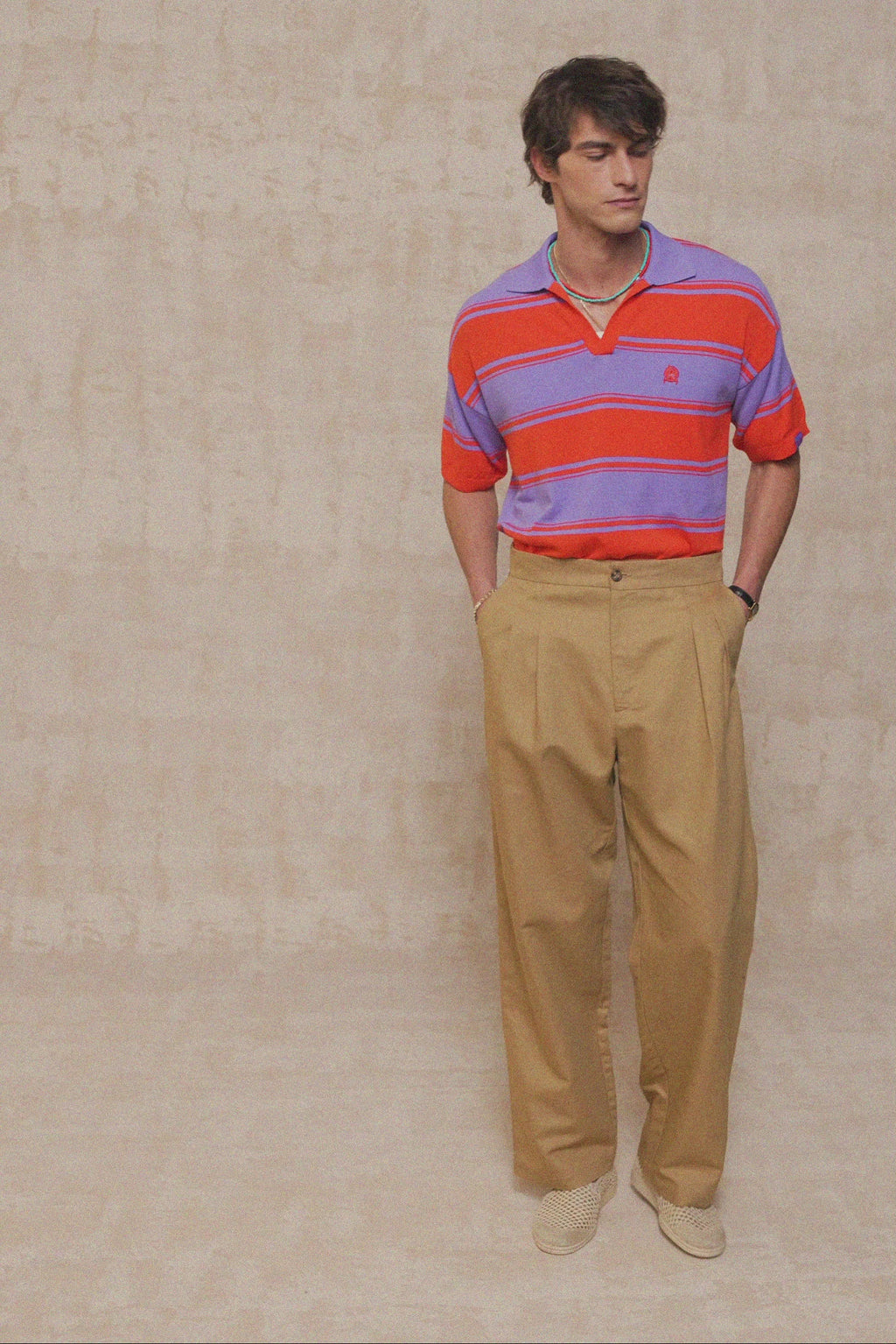 karavan clothing fashion spring summer 26 men nai collection harvey trousers beige