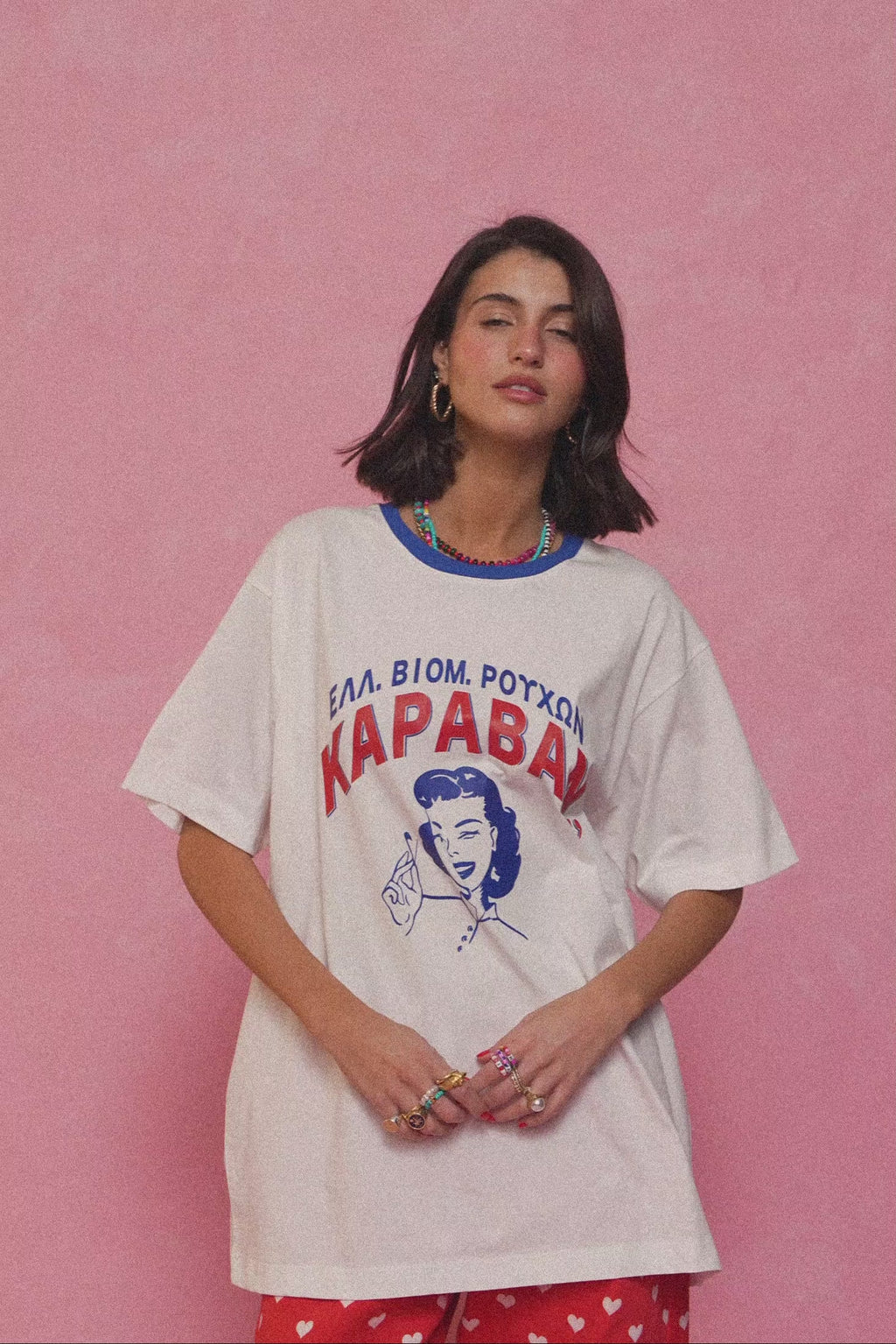 karavan clothing fashion spring summer 26 nai collection dino tee vintage