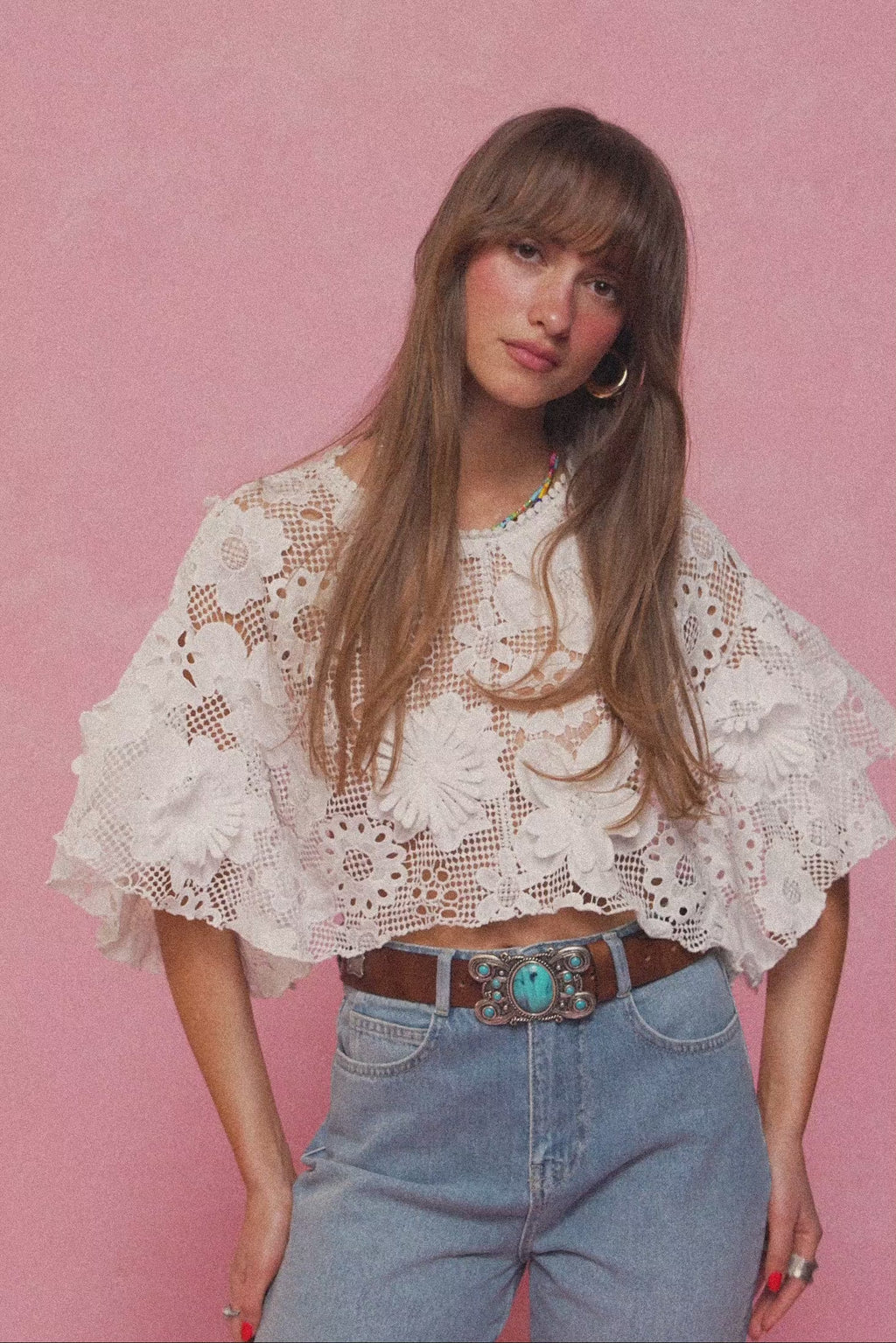 karavan clothing fashion spring summer 26 nai collection selena top lace white