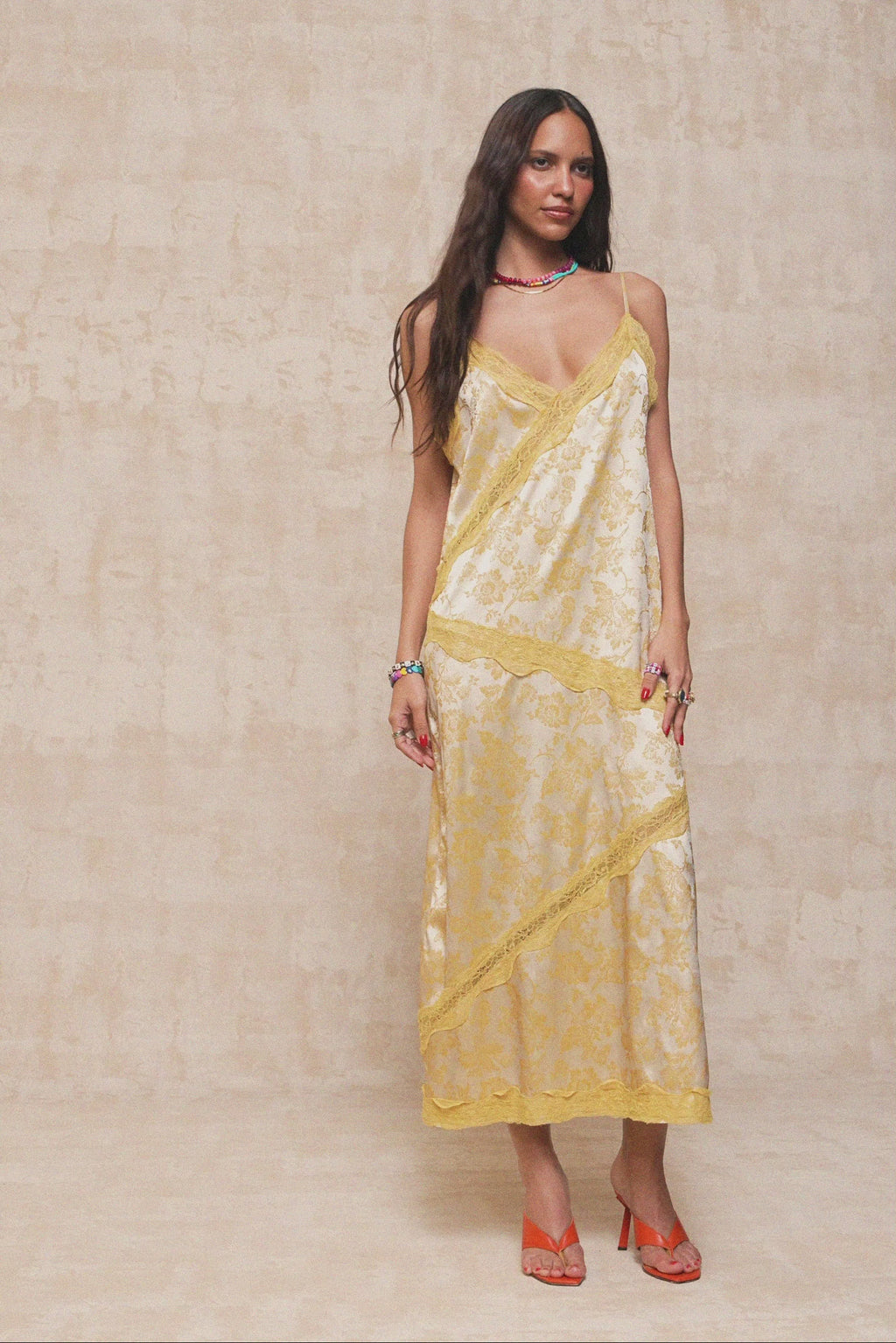 karavan clothing fashion krvn spring summer 26 nai collection yoemi dress golden yellow