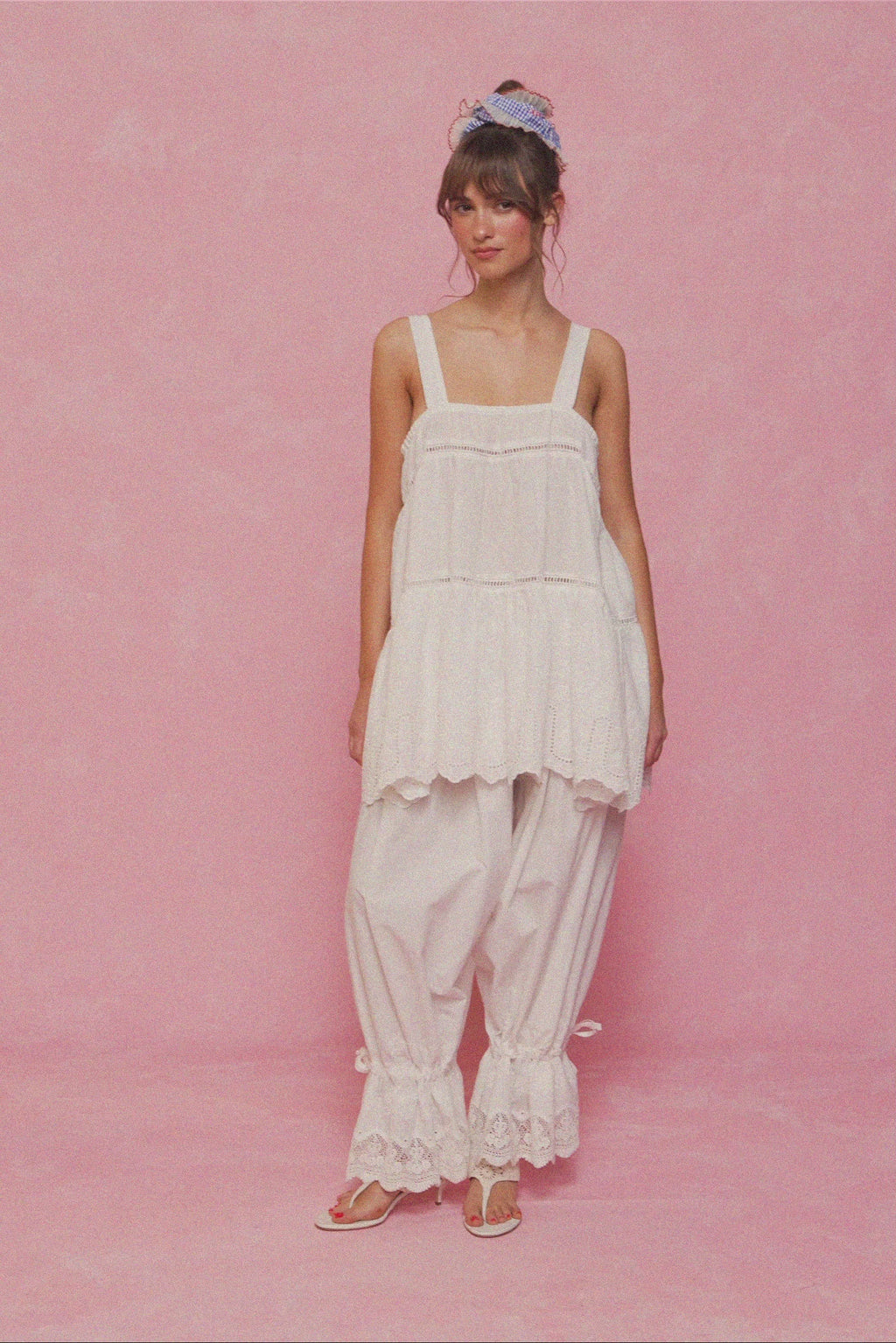 karavan clothing fashion planet homeware spring summer 26 nai collection harem pants white lace