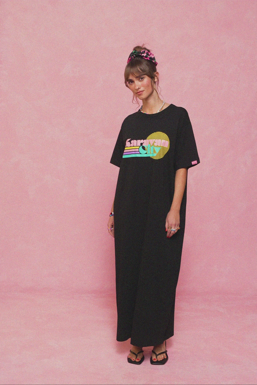 karavan clothing fashion spring summer 26 nai collection maru dress city black