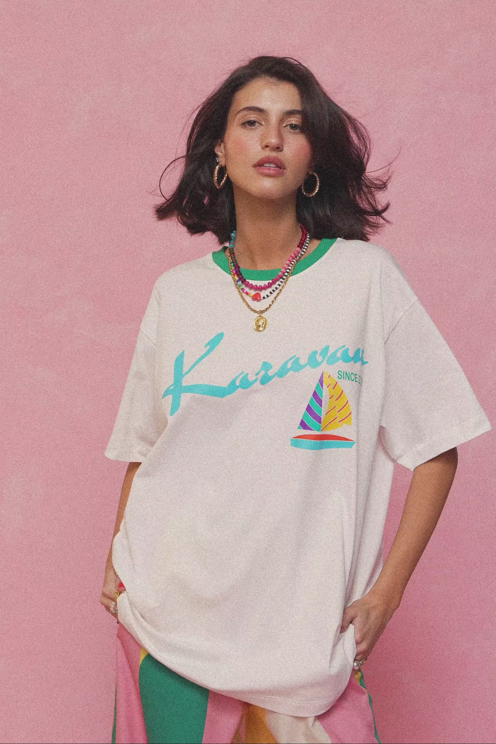 karavan clothing fashion spring summer 26 nai collection dino tee boat