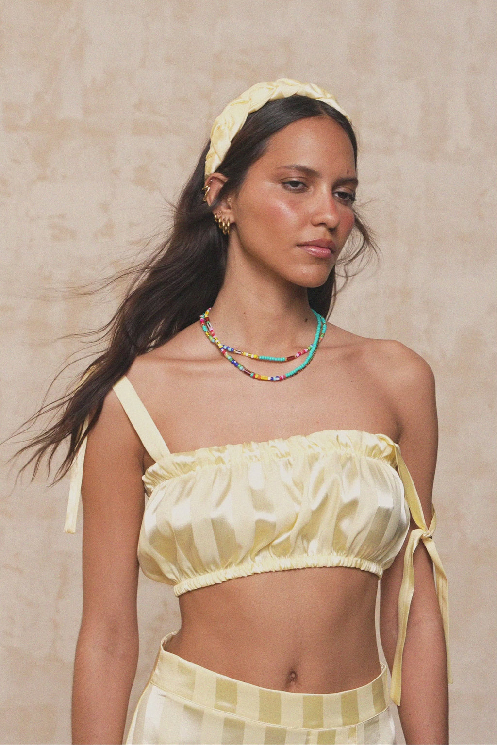 karavan clothing fashion krvn spring summer 26 nai collection abigail top lemon yellow