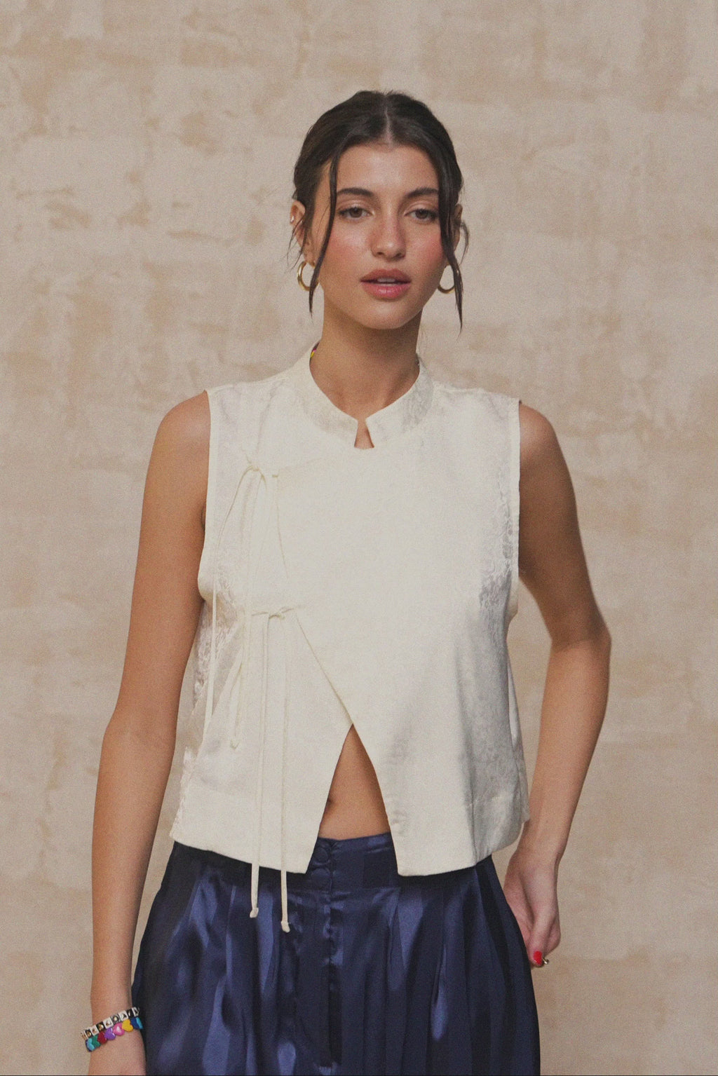 karavan clothing fashion krvn spring summer 26 nai collection rosana top ivory