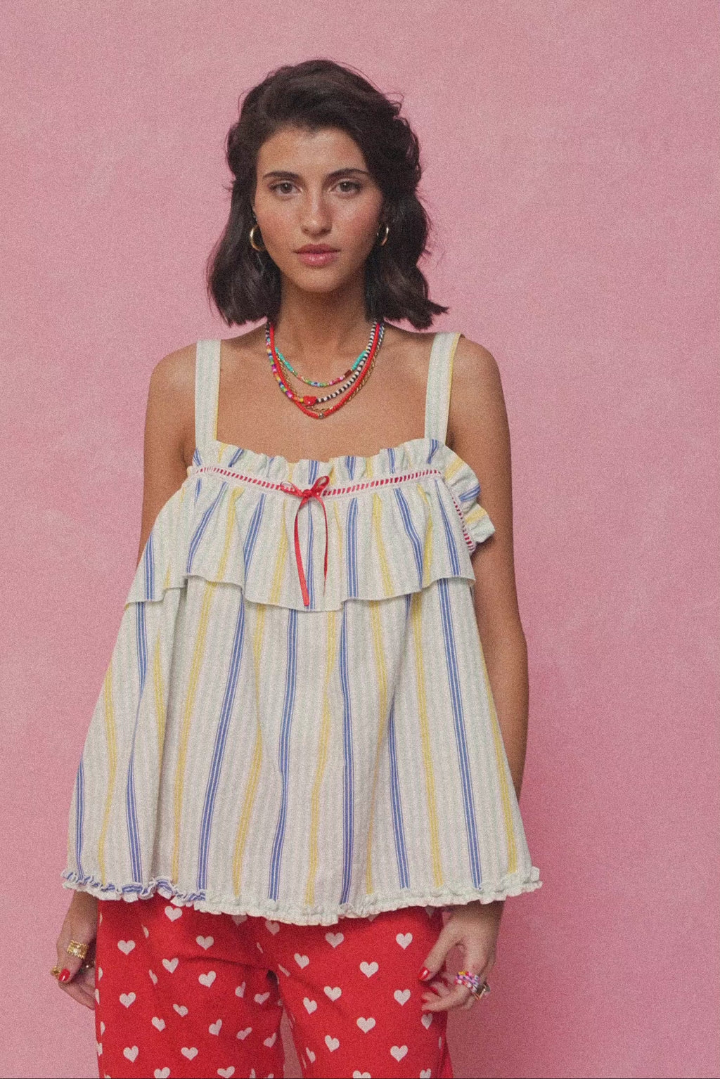 karavan clothing fashion spring summer 26 nai collection arlet top white