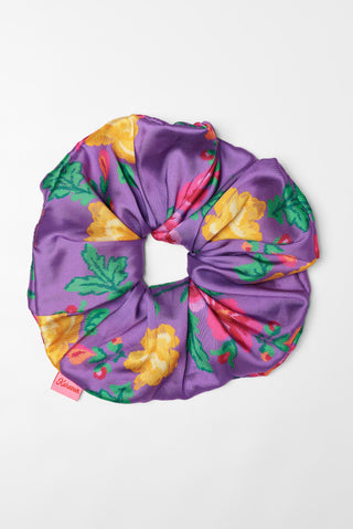 Tribe Scrunchie (Floral Yellow)