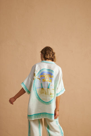 karavan clothing fashion spring summer 25 nafsika shirt white beach