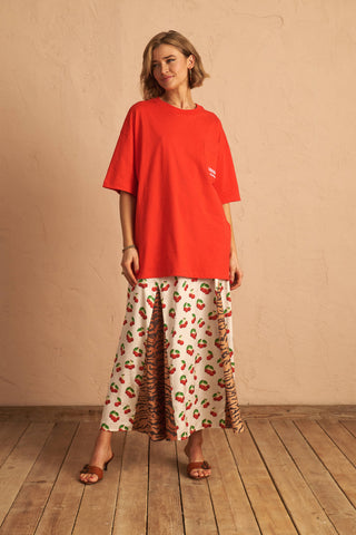 karavan clothing fashion spring summer 25 romina skirt animal print
