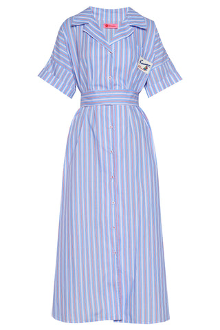 karavan clothing fashion spring summer 26 nai collection roxana dress ciel