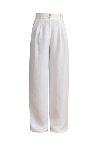 karavan clothing fashion spring summer 25 krvn ruth trousers white