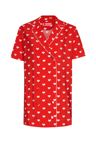 karavan clothing fashion spring summer 26 nai collection sally mini dress polka hearts red