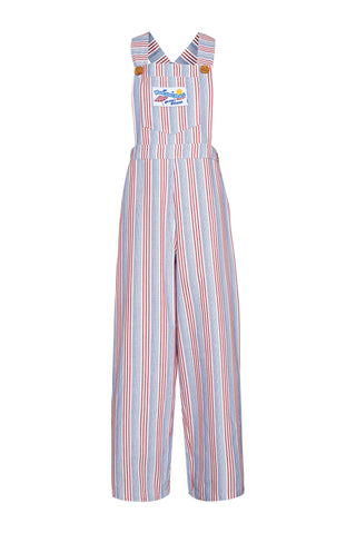 karavan clothing fashion planet homeware spring summer 26 nai collection salopette stripes red blue