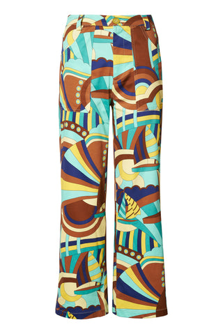karavan clothing fashion spring summer 26 nai collection sharron trousers brown boat abstract